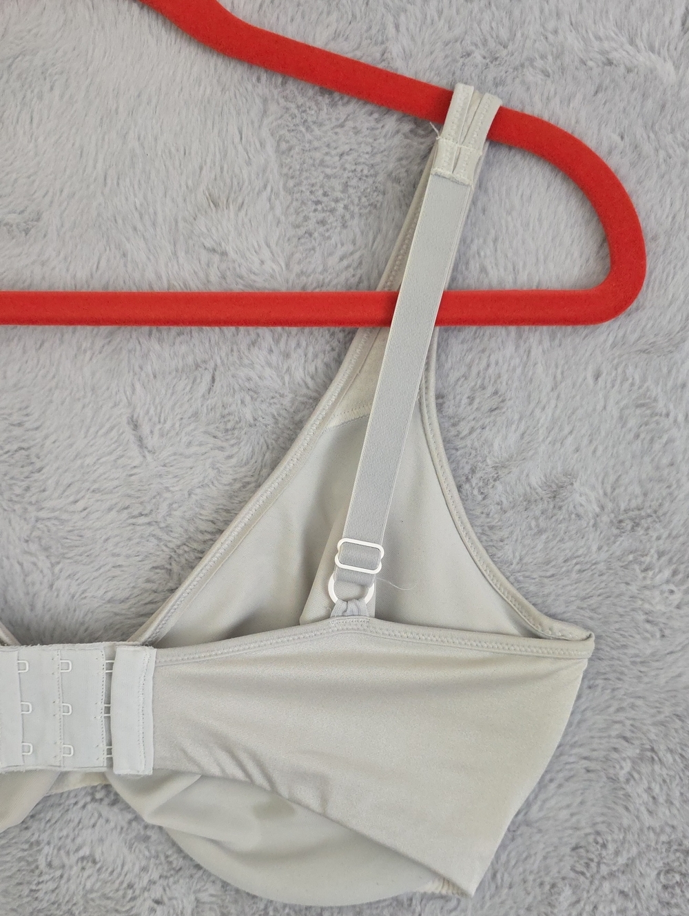 Warner's 38DD White Underwire Full Coverage Bra Everyday Comfort Support - Picture 6 of 10